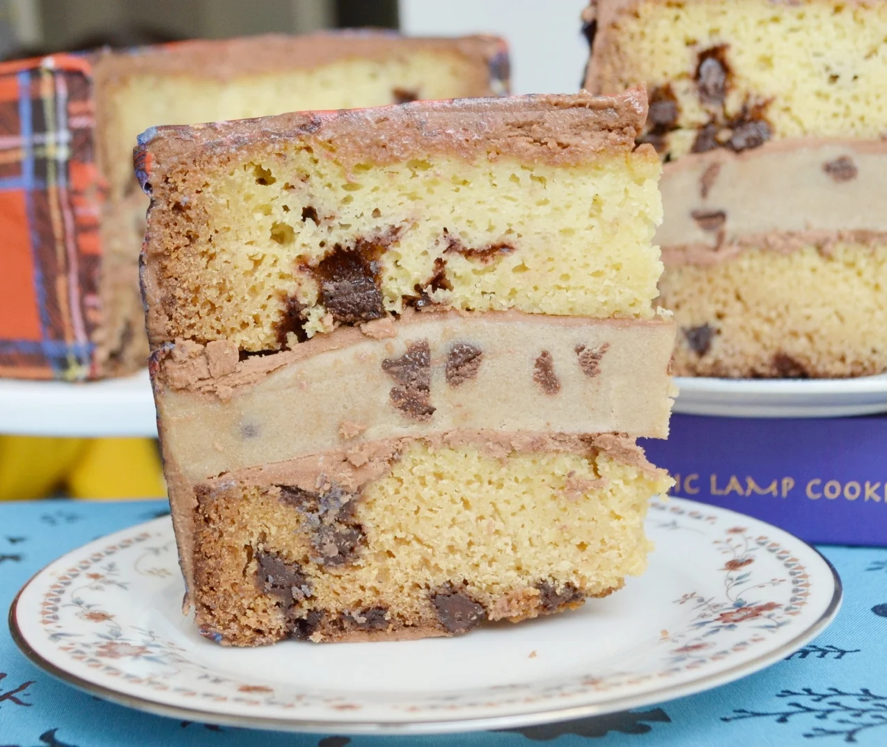 Chocolate Chip Cookie Dough Cake