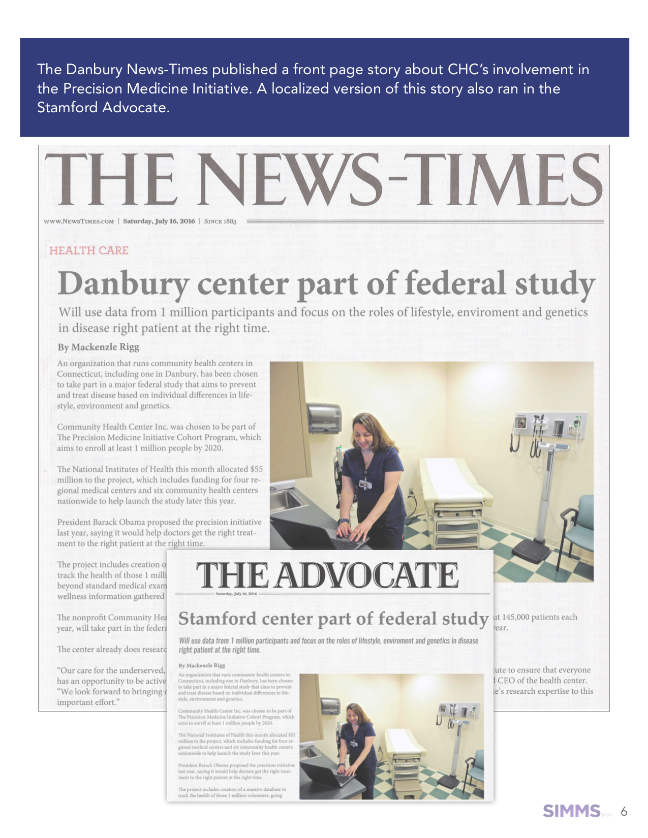 Read this article on the News-Times website .