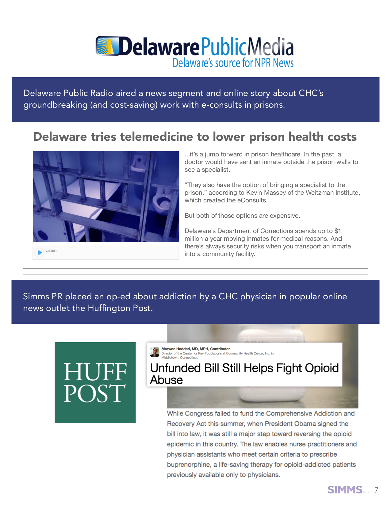 Listen to this story on the Delaware Public Media website , and read this op-ed at The Huffington Post .