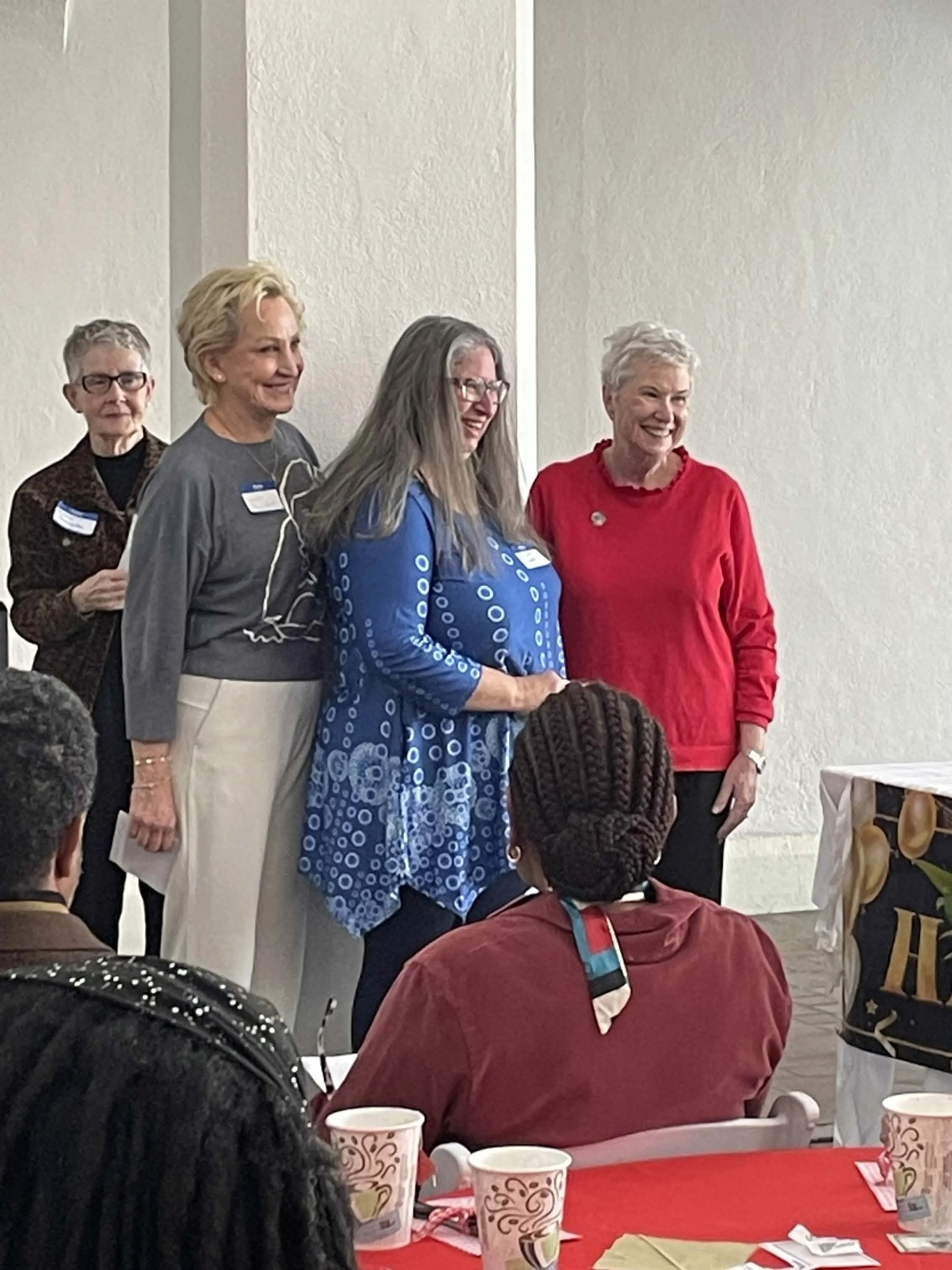 Nan Receiving her Lifetime Award!