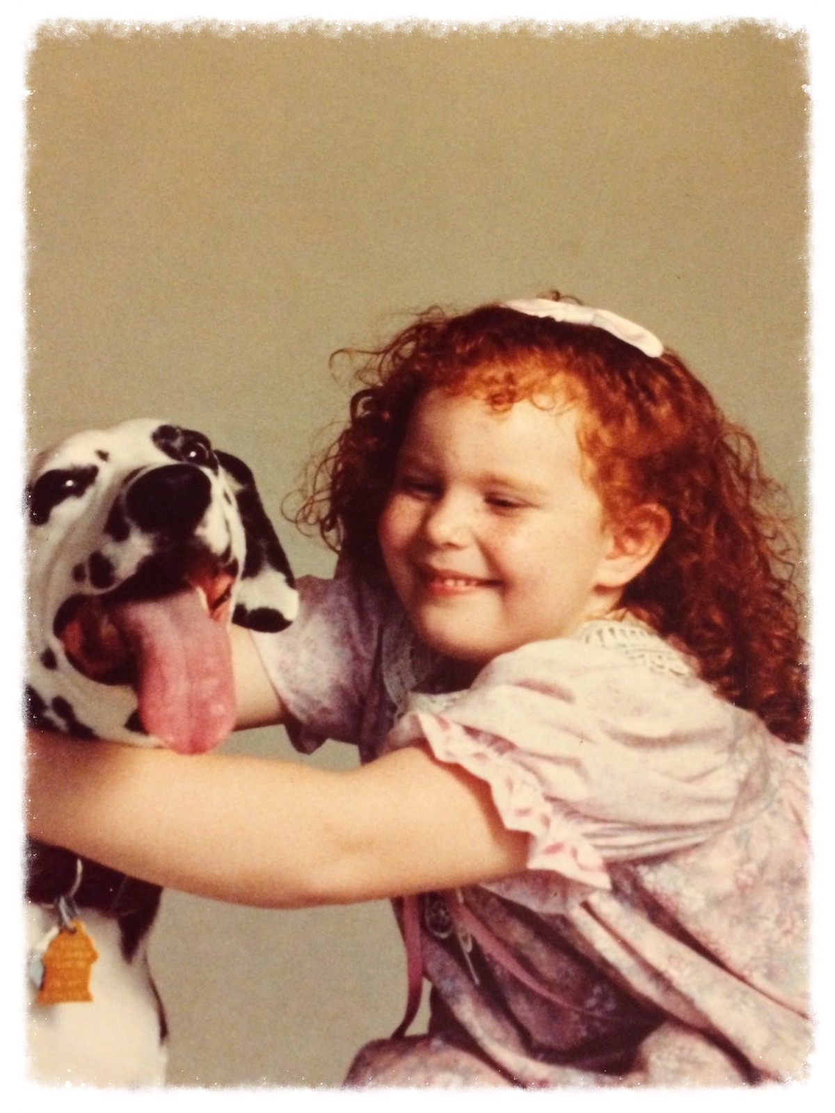 Child With Dalmation