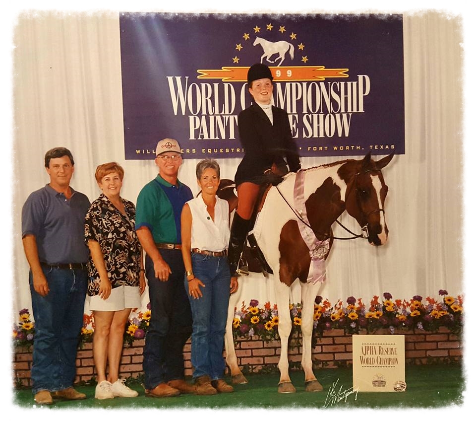 Reserve World Champion Hunt Seat Equitation on the American Paint Horse Circuit