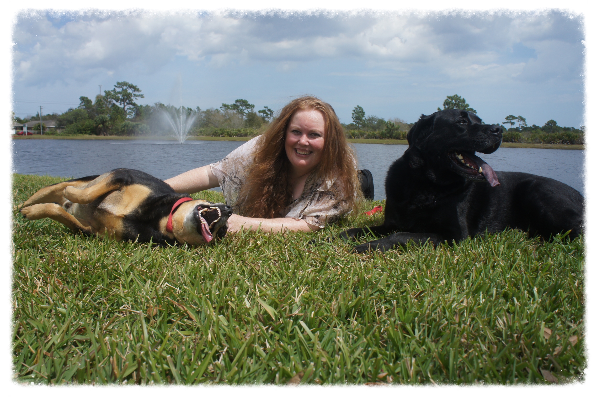 Having Fun with Dogs in Manchester Lakes, West Melbourne, FL