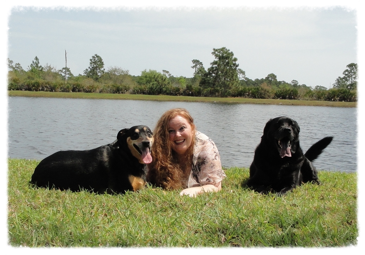 Having fun with Dogs in Manchester Lakes of West Melbourne, FL