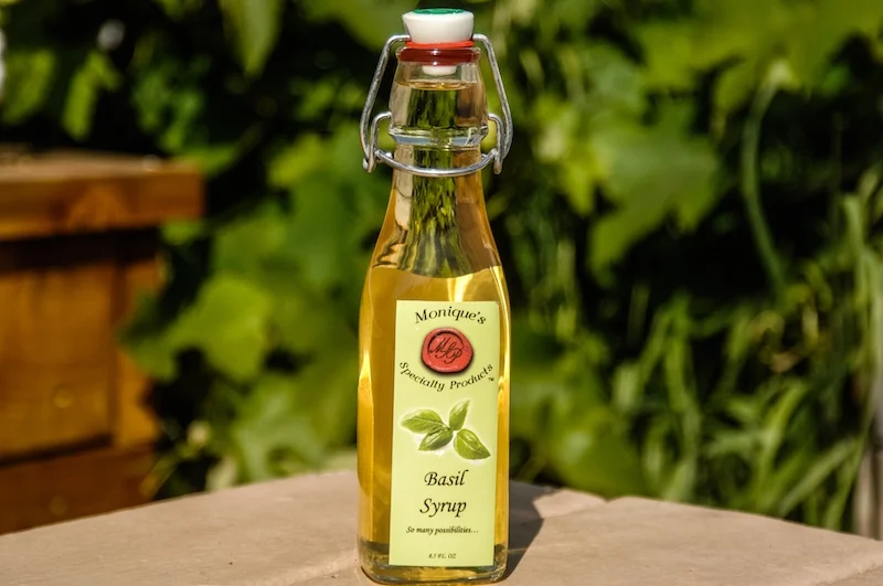 MSP Basil Syrup