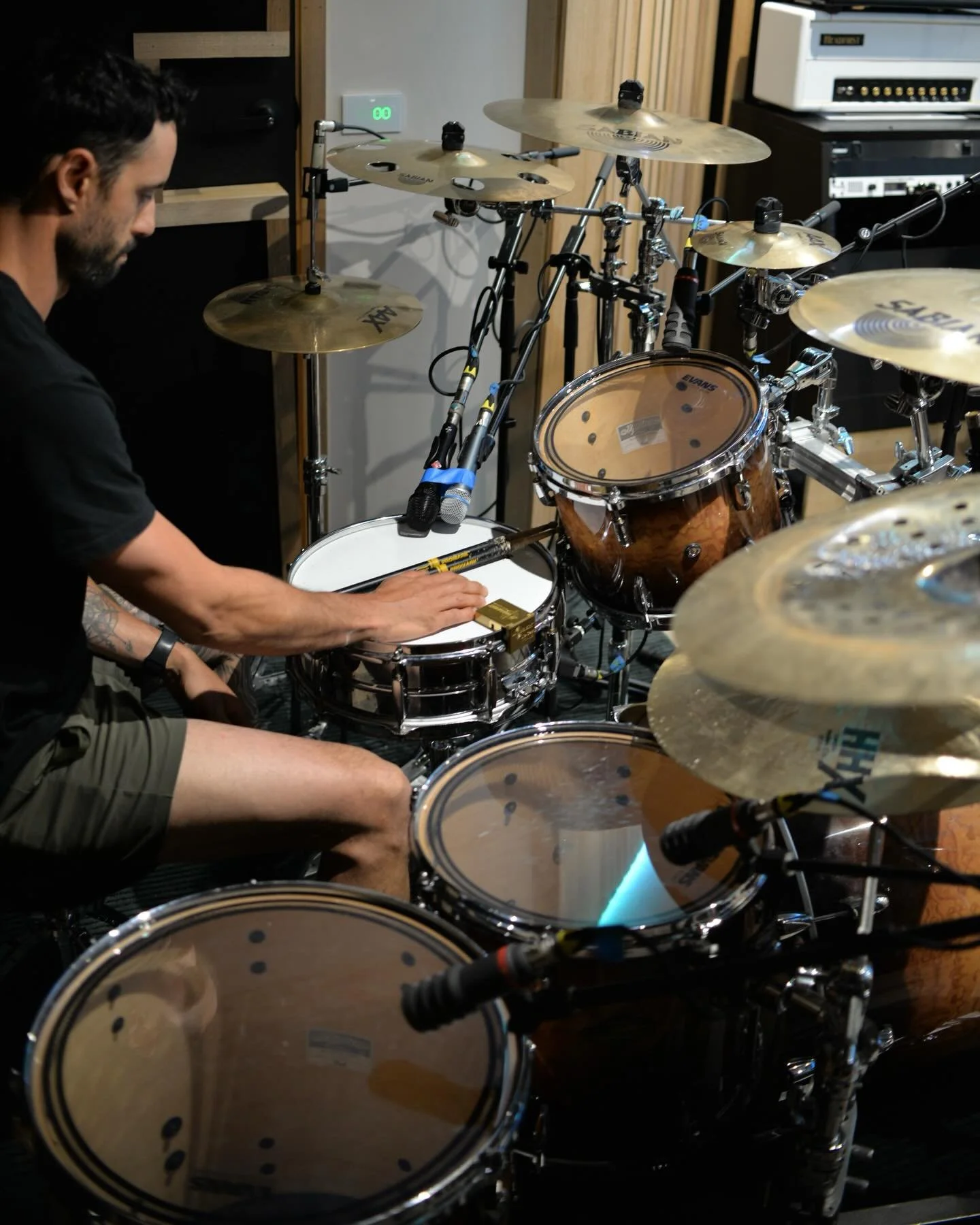 From the last drum recording session of 2025. 
@vantwestdrums