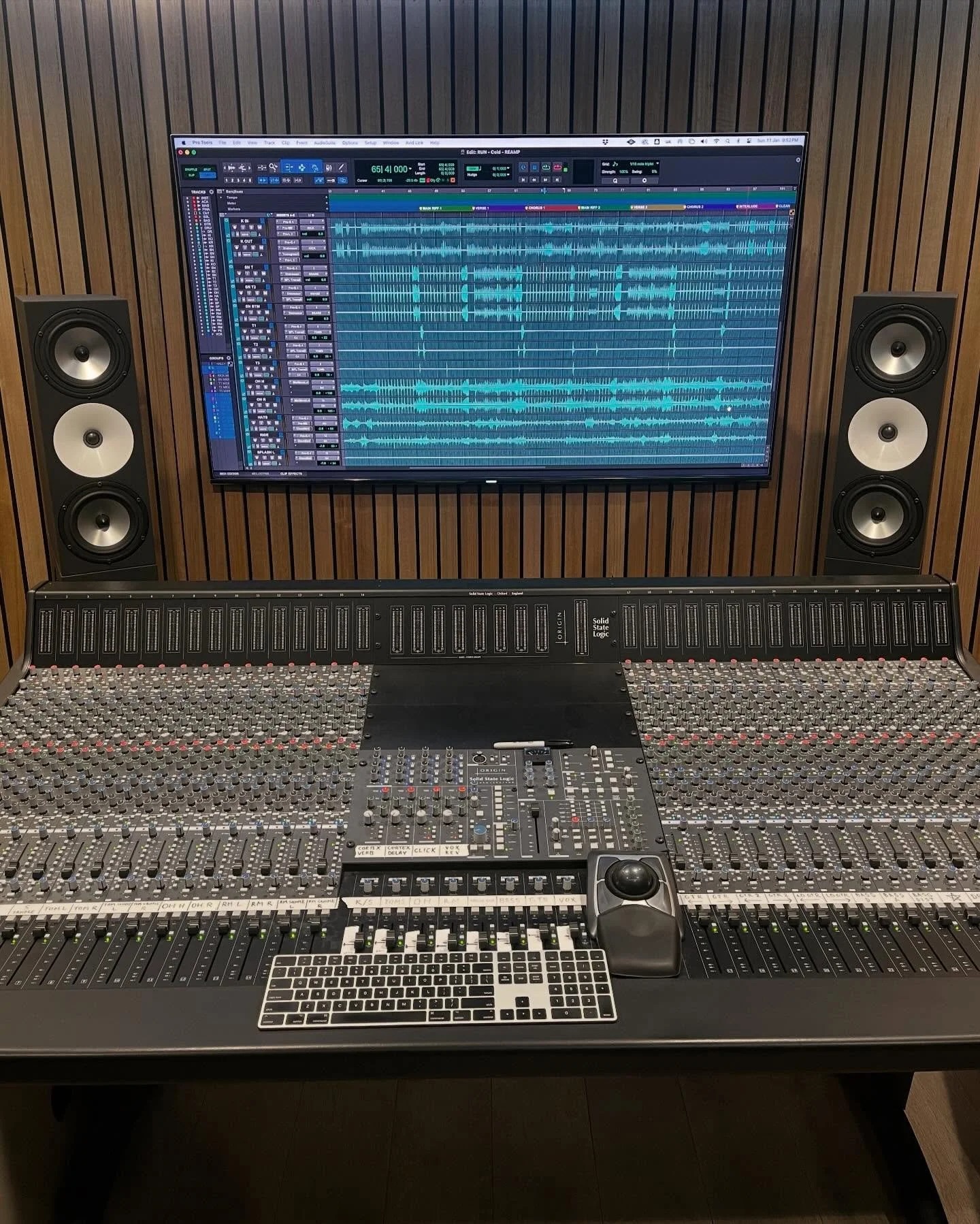 I&rsquo;m exceptionally happy to add the @amphion_loudspeakers Two18 &amp; BaseTwo25 full range monitoring setup to the studio! Crystal clear imaging across the frequency spectrum, they bring a rich fullness, spatial clarity and a depth that makes mi