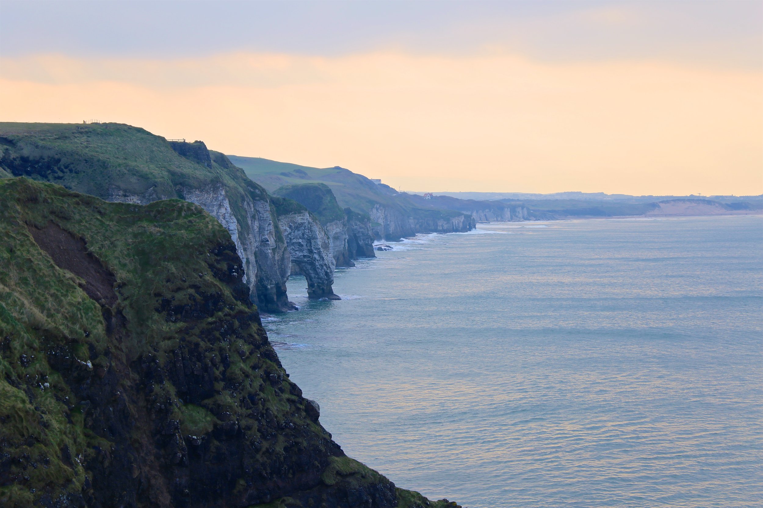  View from Dunluce Castle, Northern Ireland 
