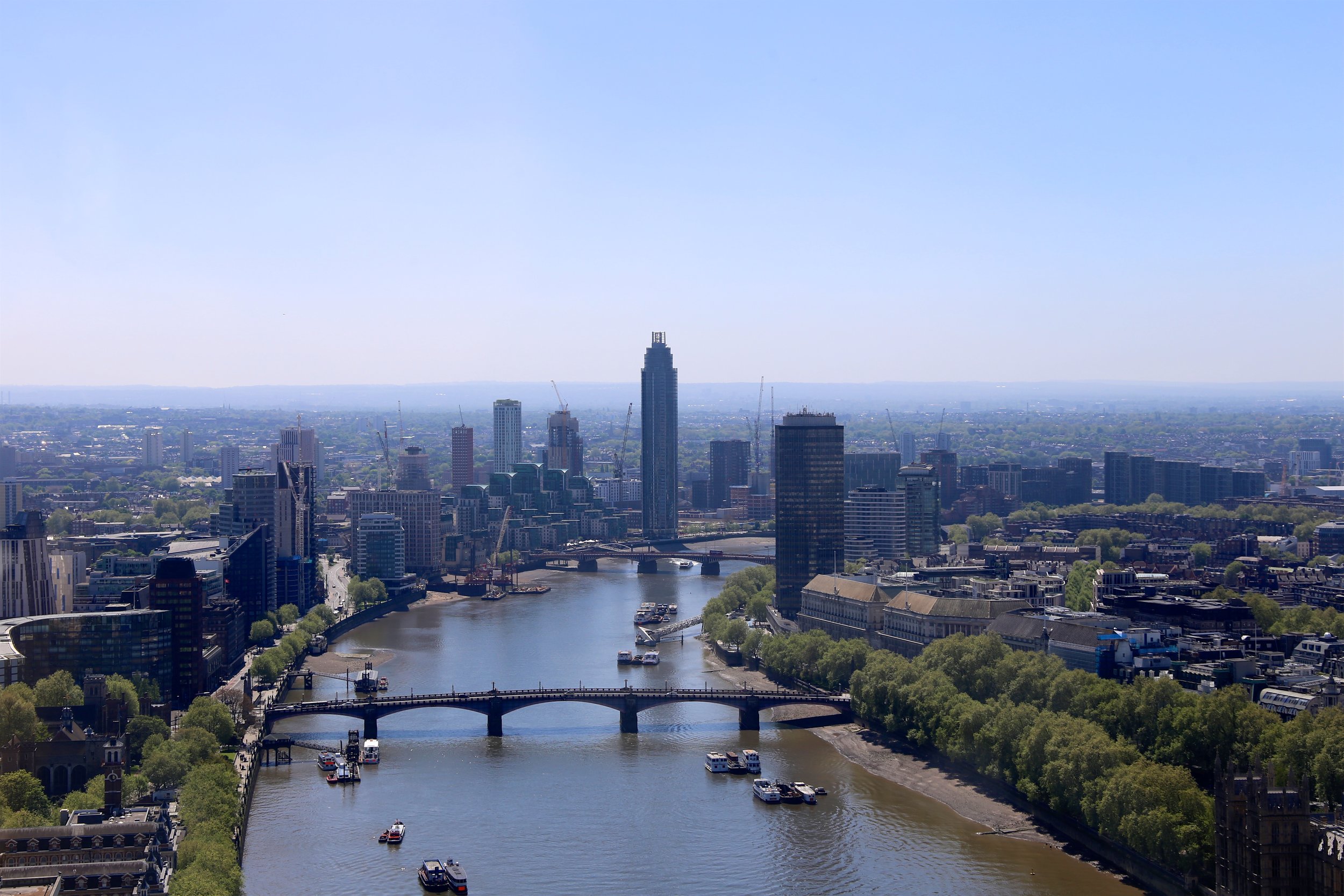 View from London Eye
