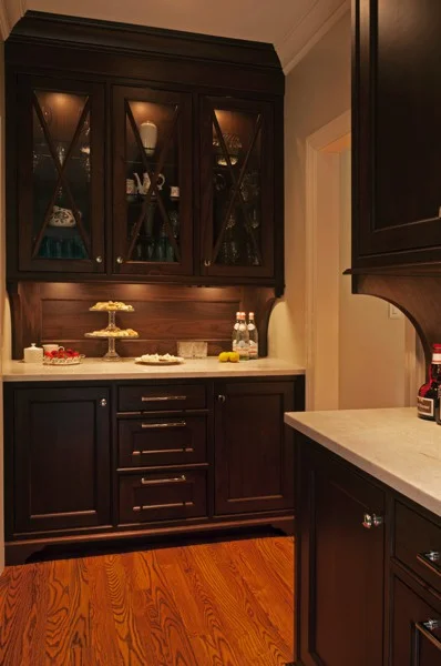Mail Space in Kitchen