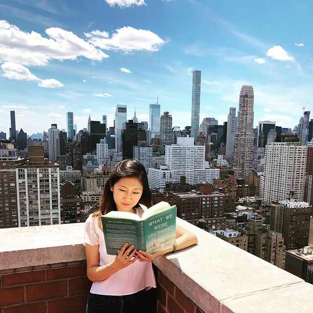 Today @lucyrtan&rsquo;s novel, &ldquo;What We Were Promised&rdquo; is out everywhere! We&rsquo;re so excited about it that we&rsquo;re sponsoring a giveaway!! Like this post, follow us right here, and tag a friend who has some great stories to tell. 