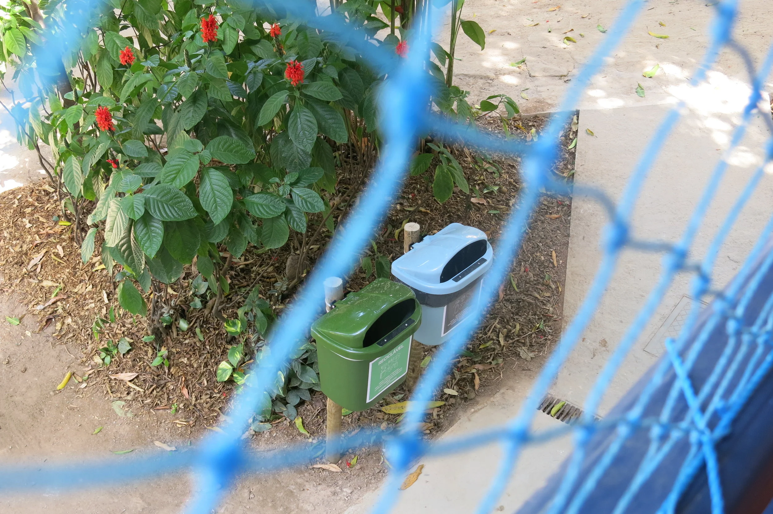 Coletores em áreas externas