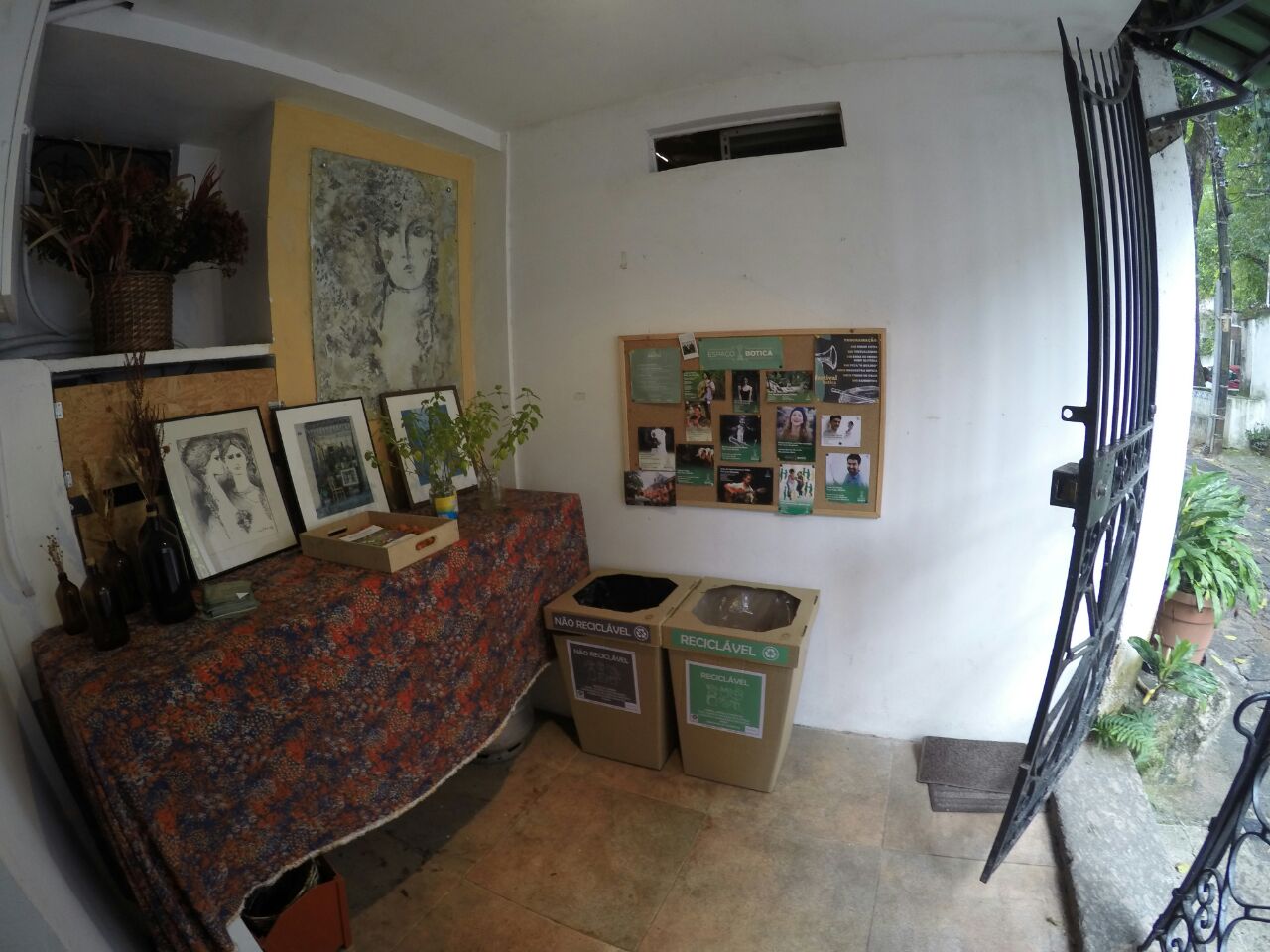 Coleta Seletiva no Espaço Botica