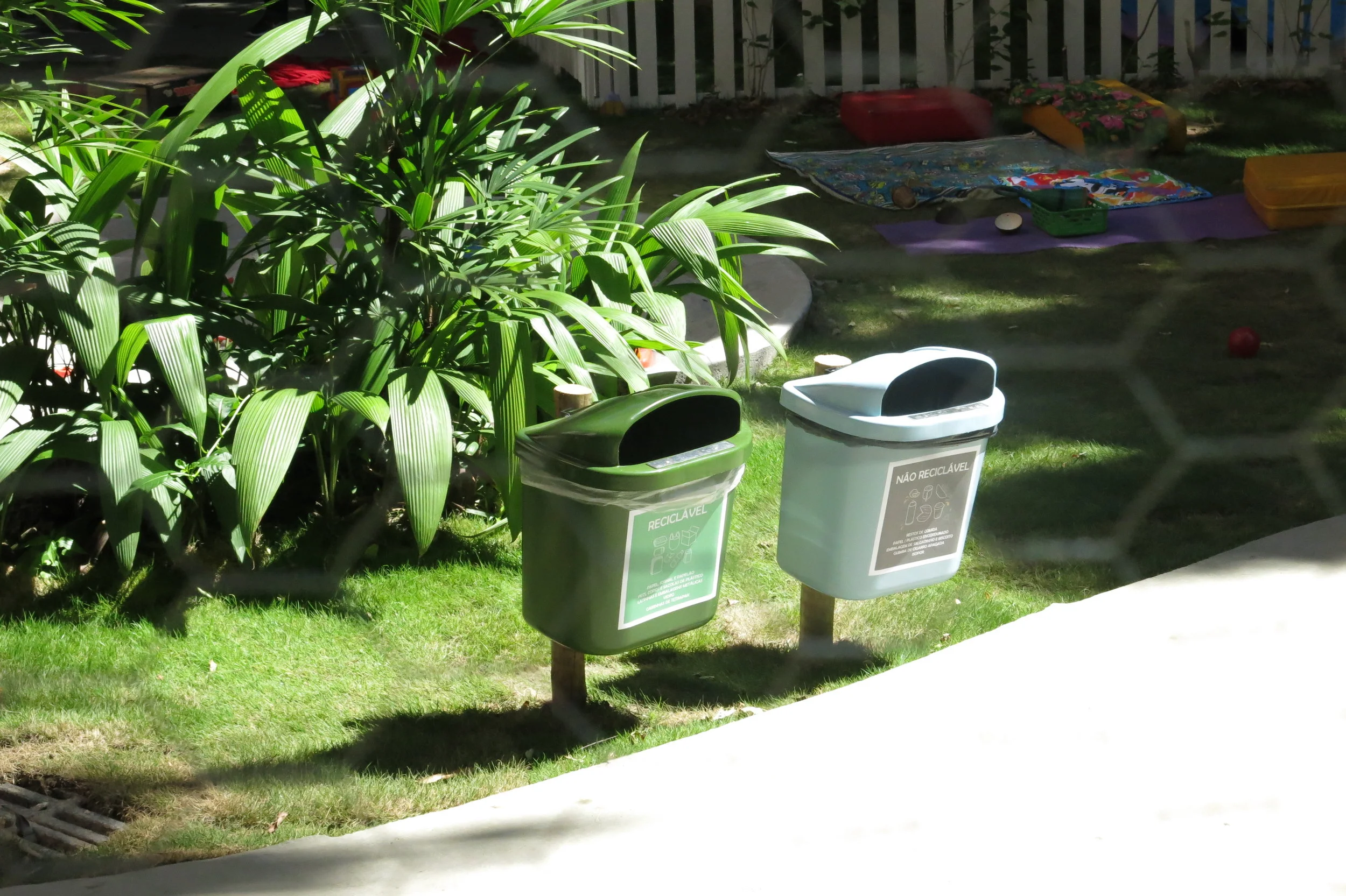 Coletores para áreas externas