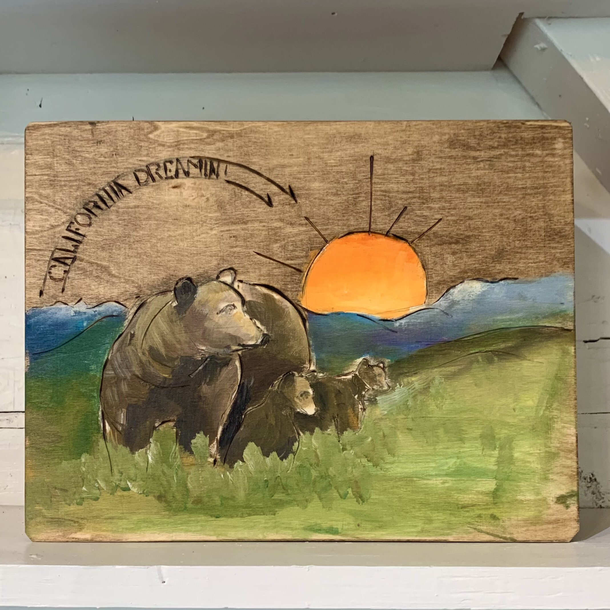 California Bears Memory Box. 