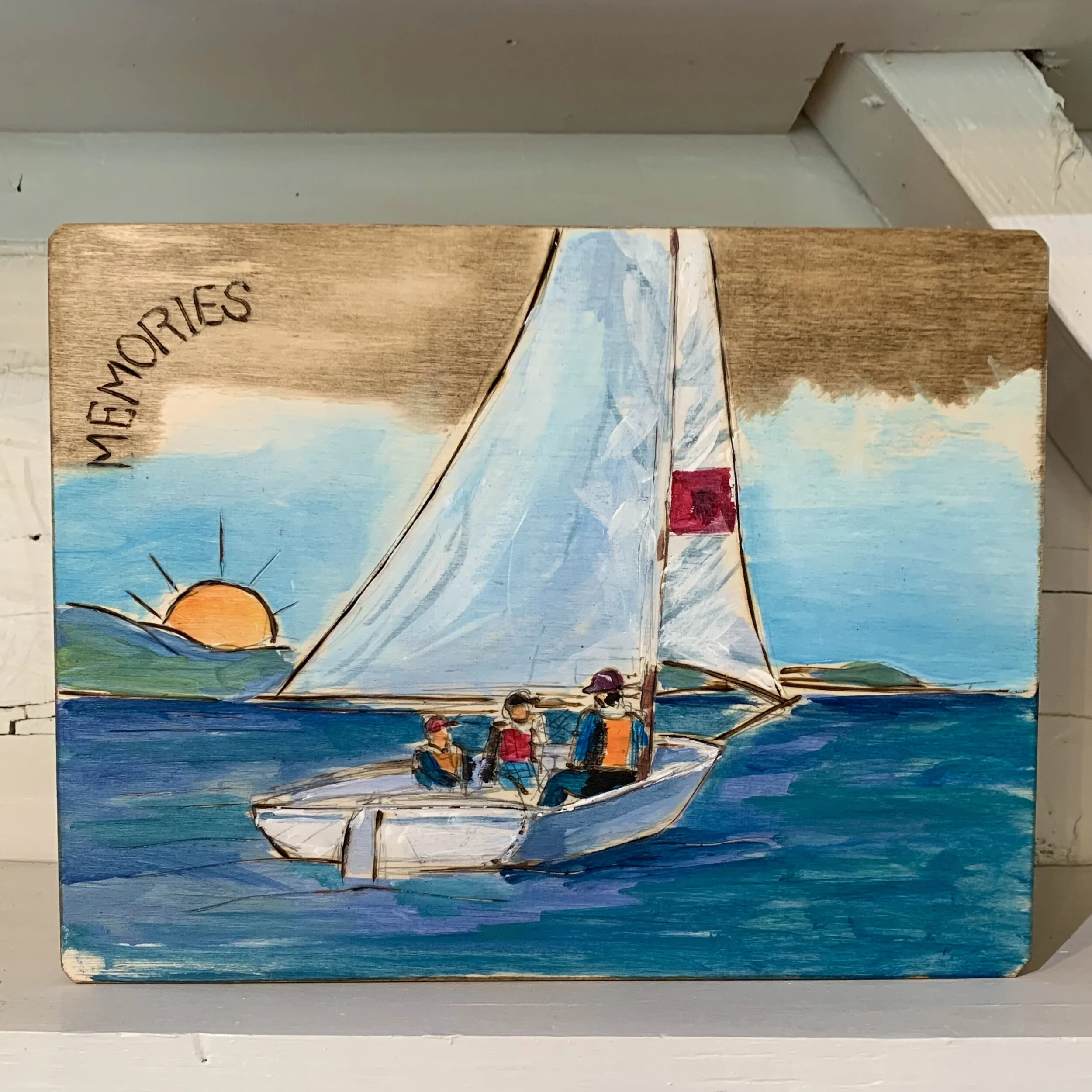 Sailing Memory Box.