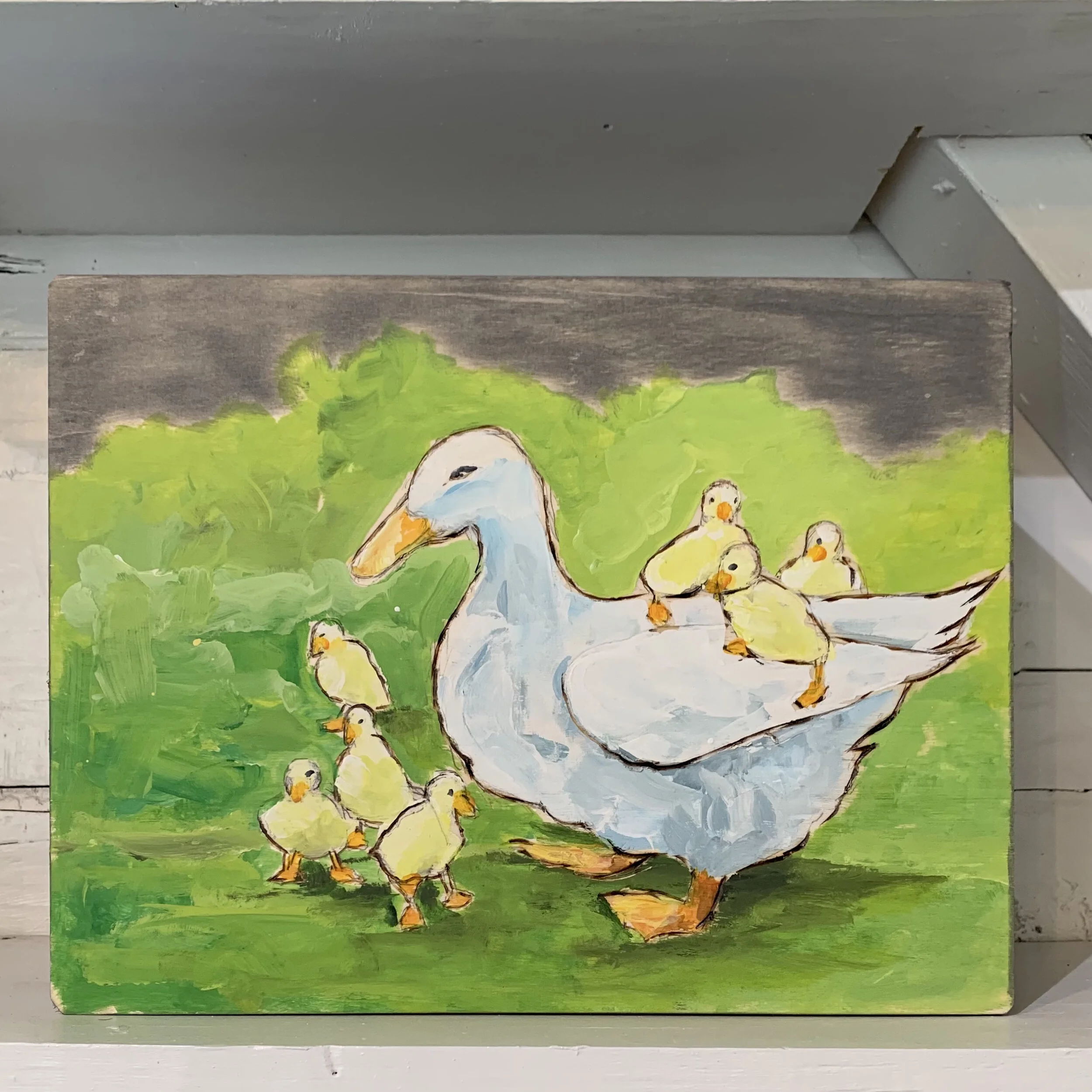 Mother Duck Memory Box.