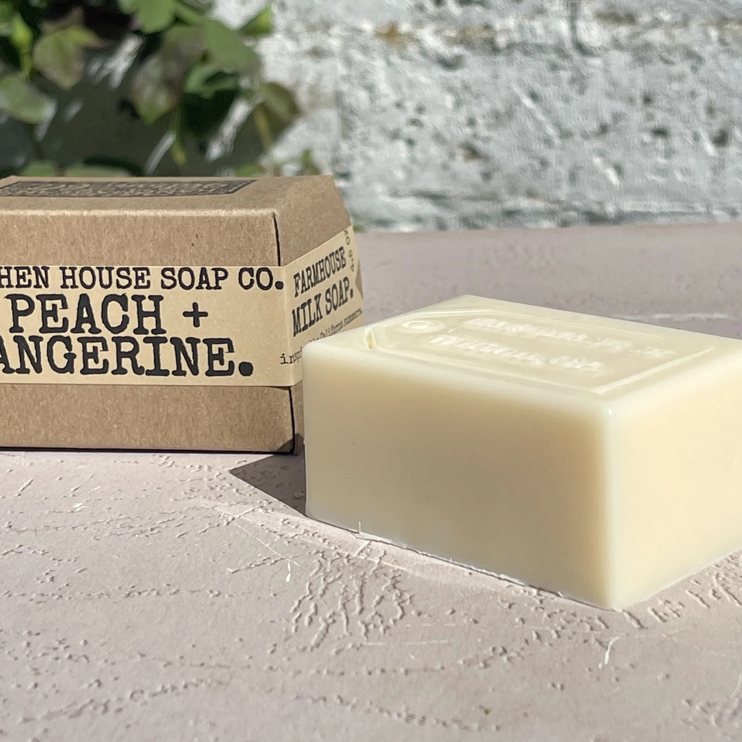 Peach+Tangerine Soap.