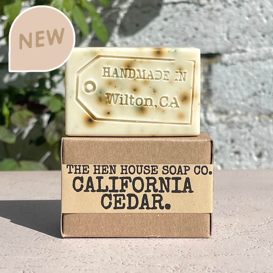 California Cedar Soap.