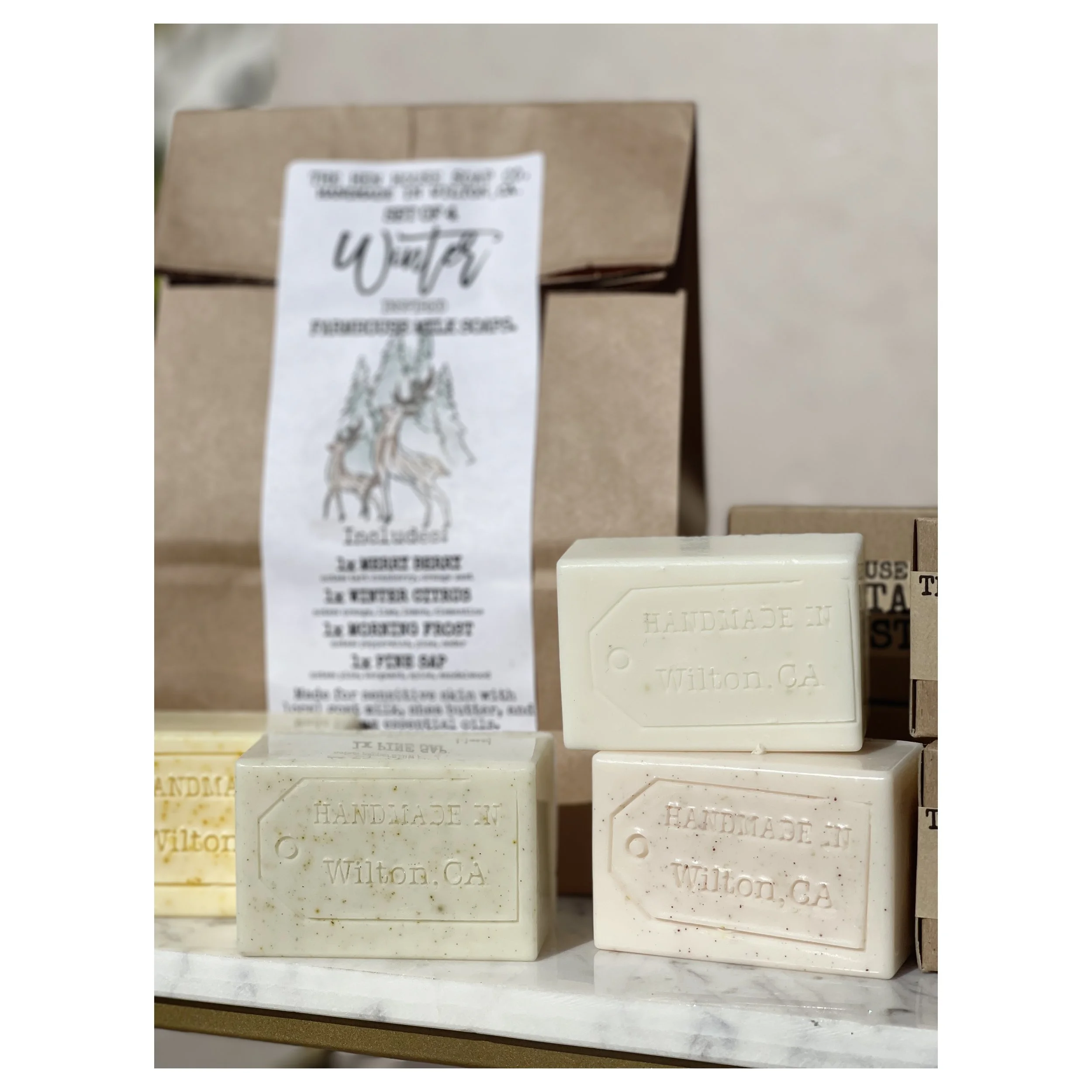 Winter Soap Set.