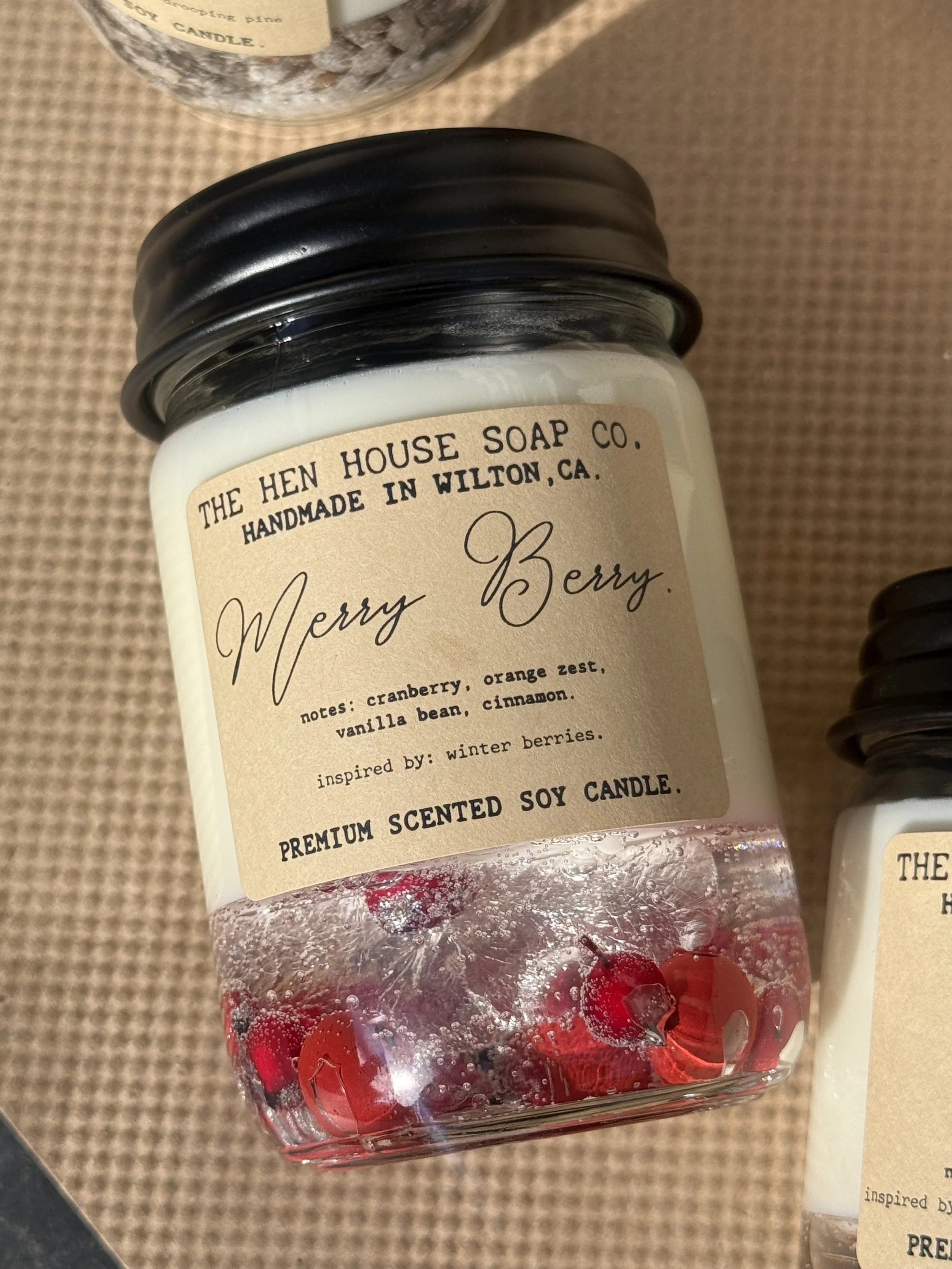 Merry Berry Winter Collection  Candle.