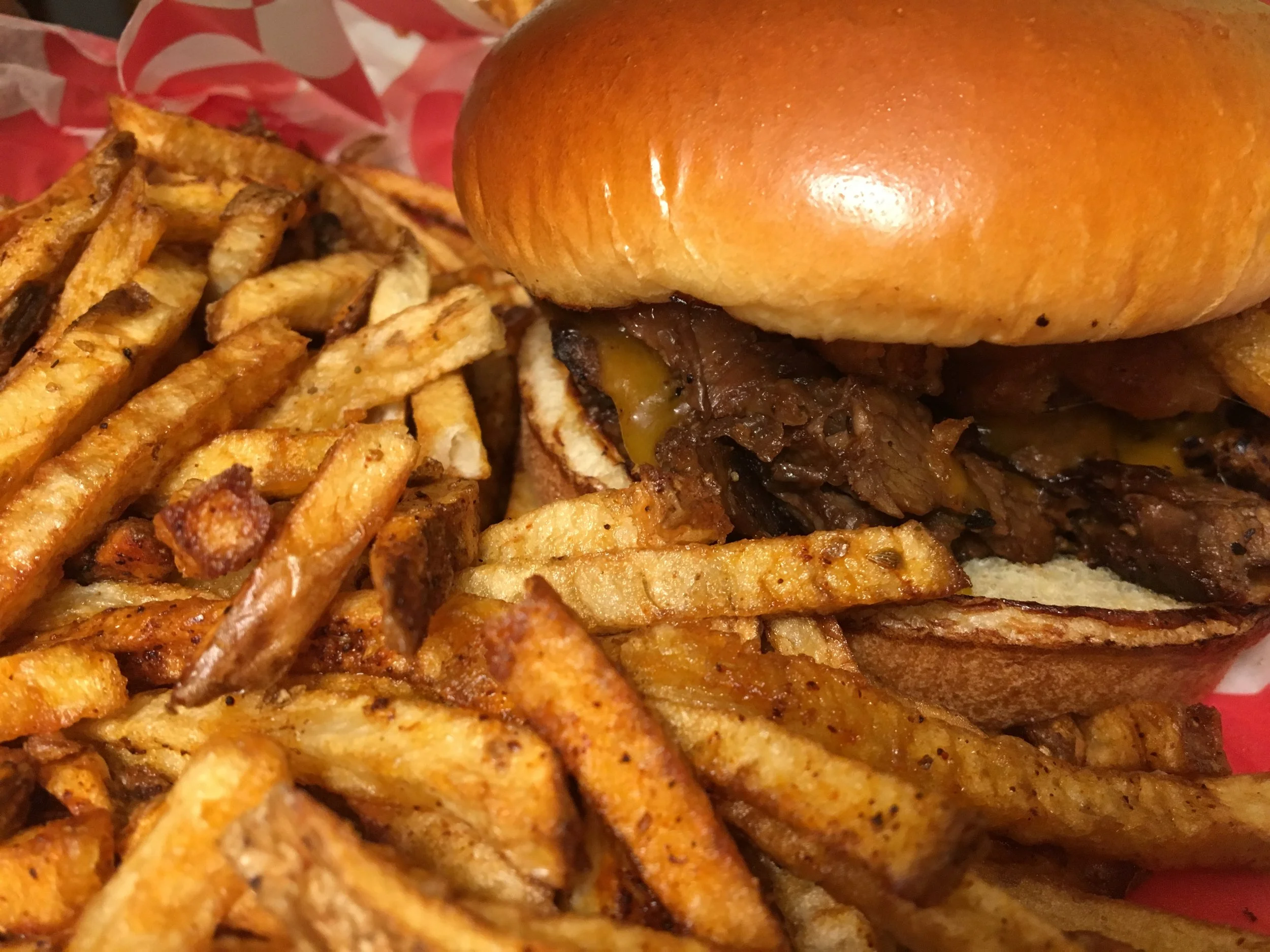 Clarion Farms Grassfed Brisket at Daddy's in Clarion!