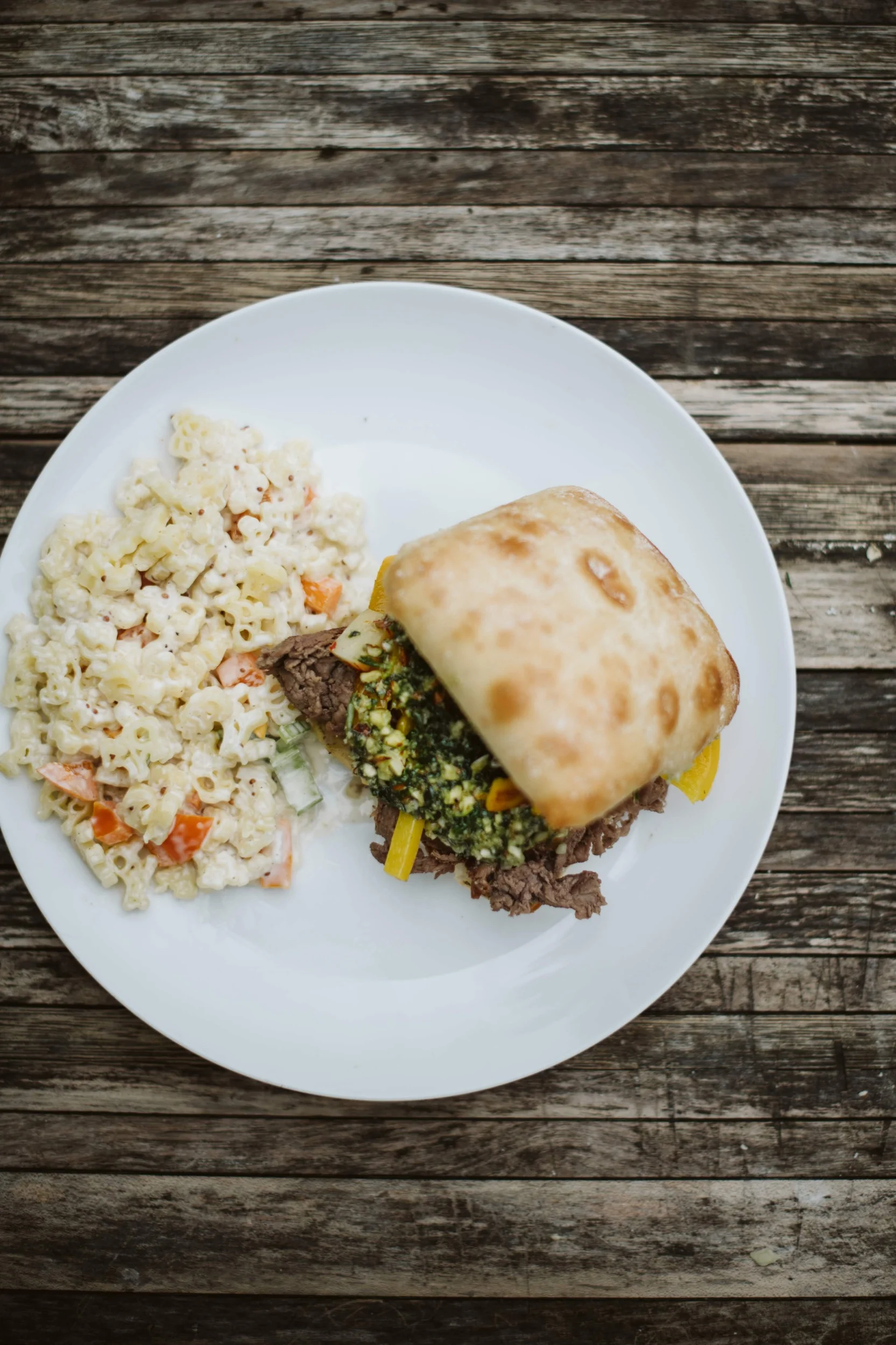 Pesto Steak Sandwich