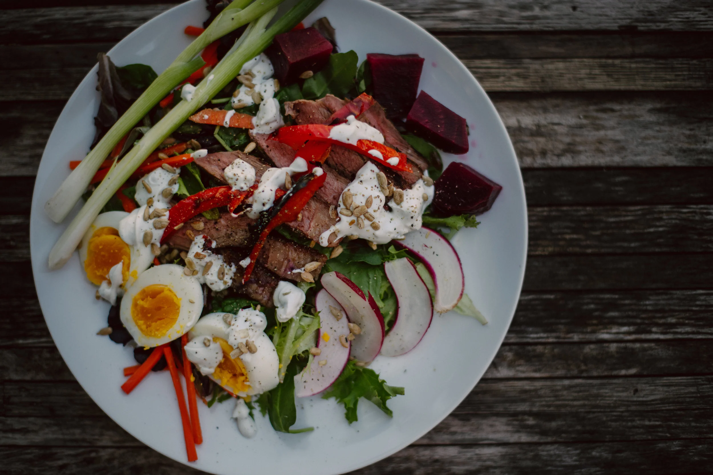 Grilled Steak Salad