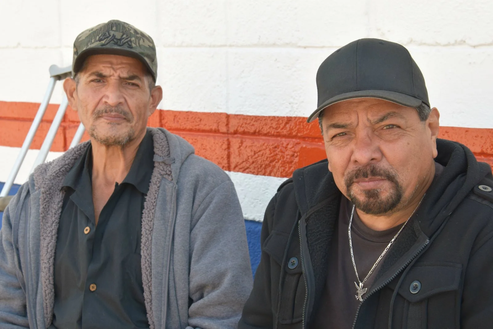 Pedro (right) and his brother, Armando.