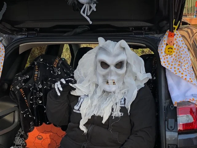Lions providing a “Trunk or Treat “