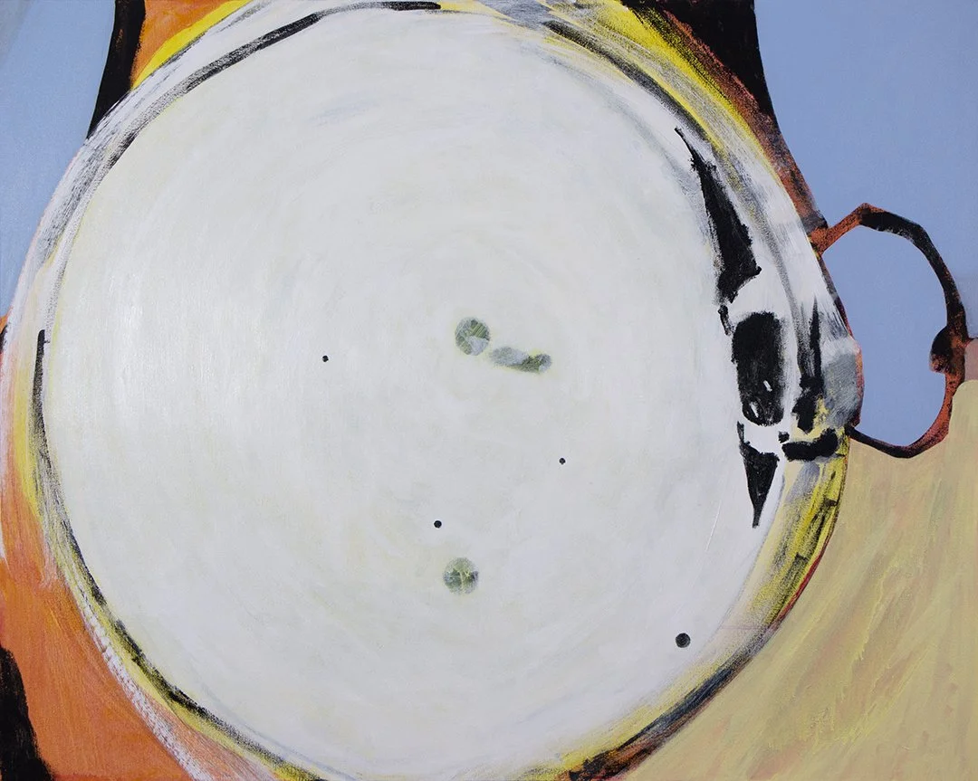 dog food for fish food 2, acrylic on canvas, 38 x 48 inches, 2022