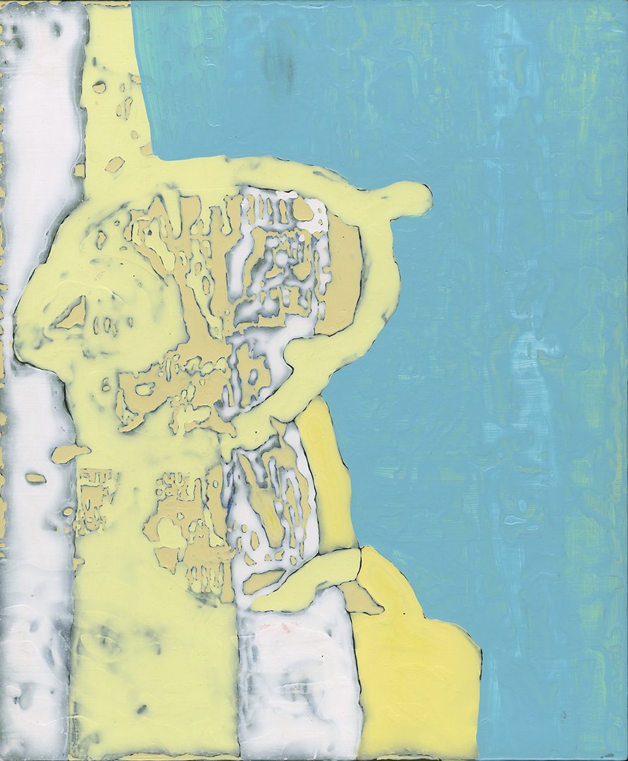 untitled, acrylic on panel, 12 x 10 inches, 2011