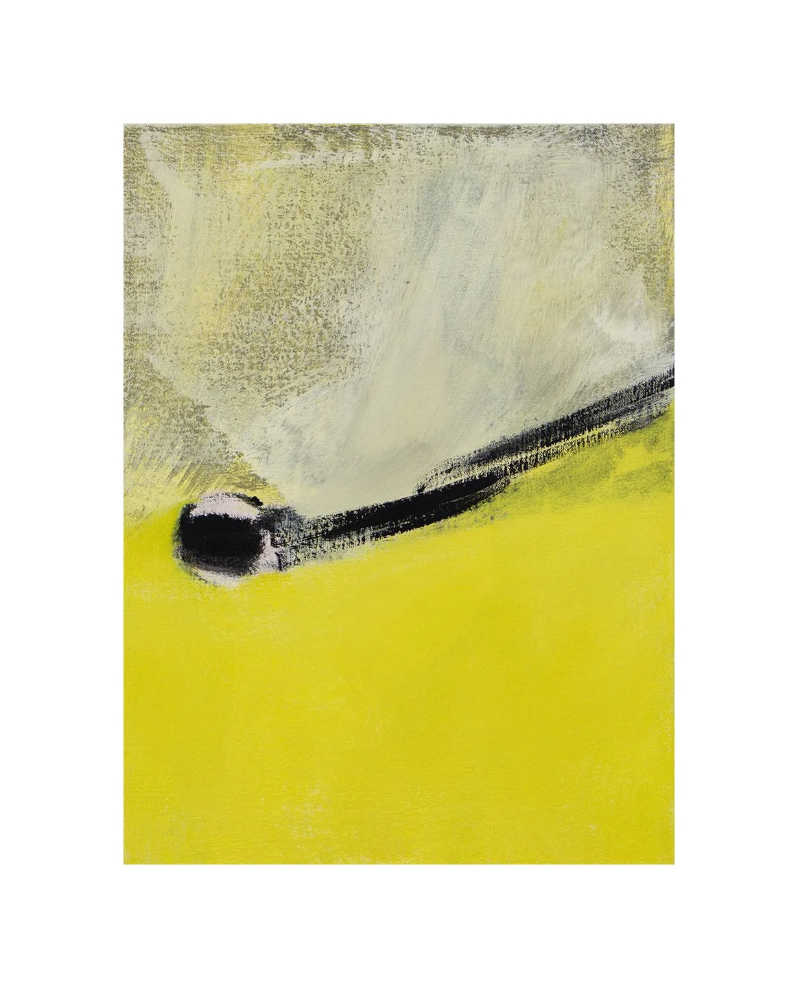 part foot, acrylic on canvas on panel, 16 x 12 inches, 2024