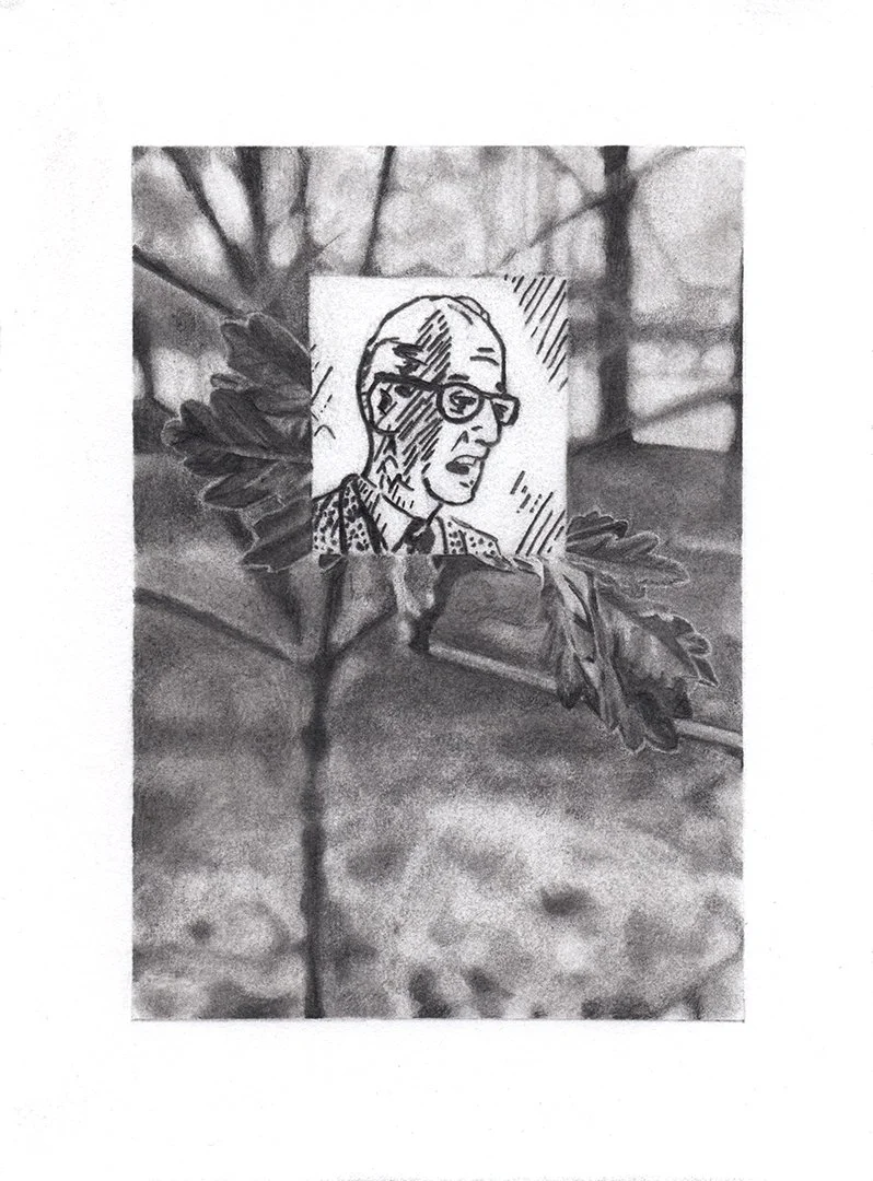 untitled, graphite on paper, 7.5 x 5.5 inches, 2020