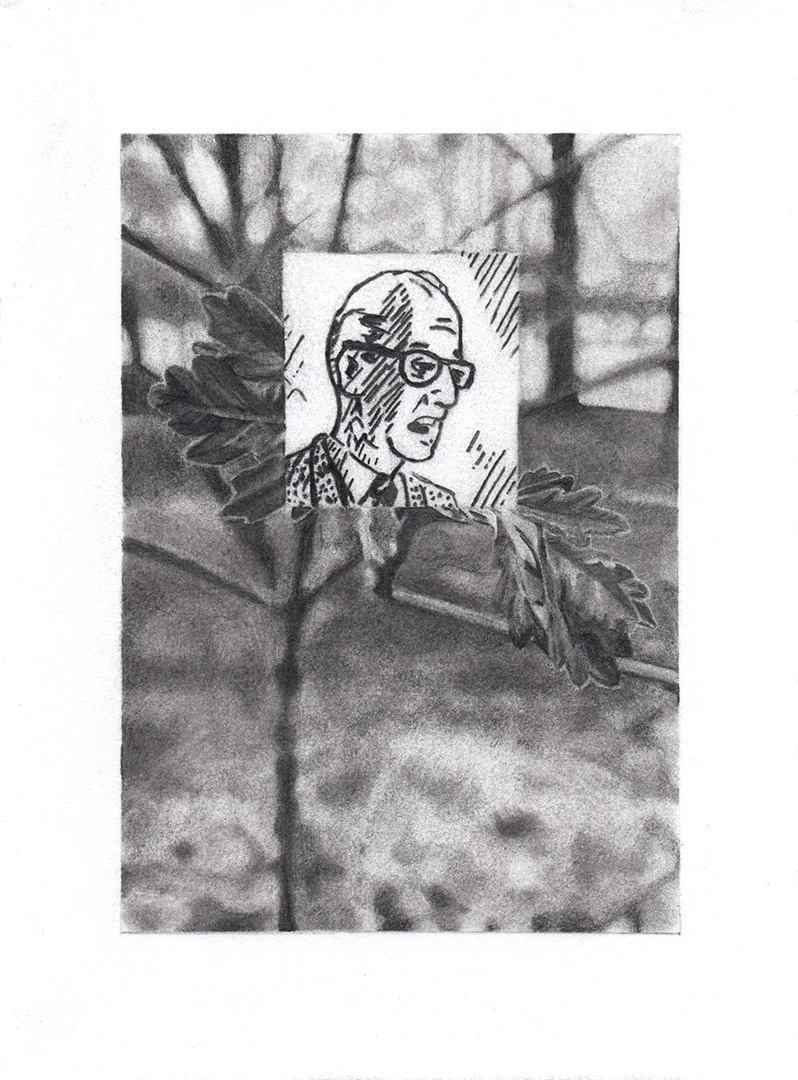 untitled, graphite on paper, 7.5 x 5.5 inches, 2020