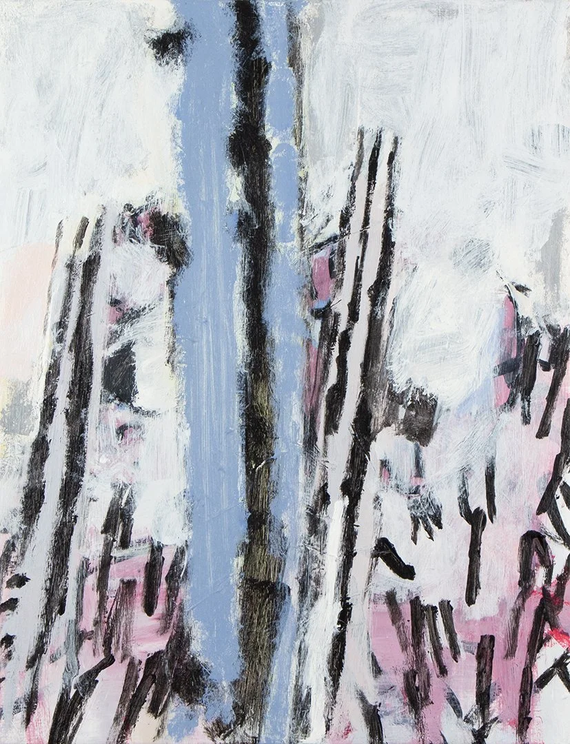 grasshopper legs and grass, acrylic on canvas on panel, 23.5 x 18 inches, 2023