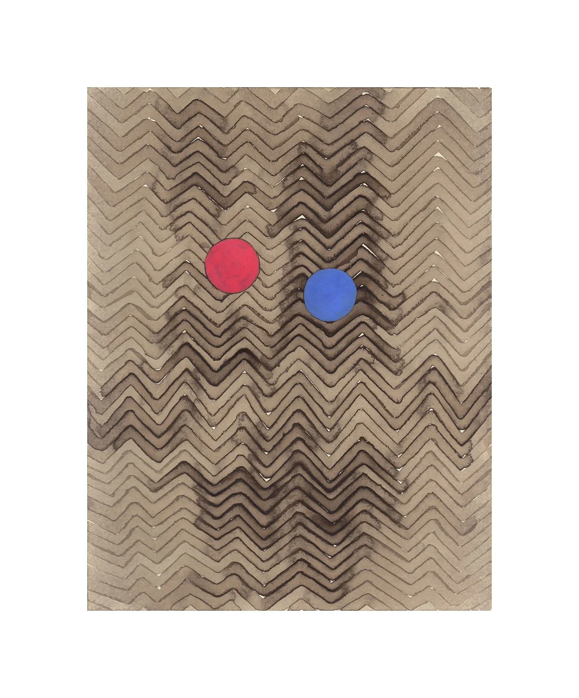 remembering accardo tackle #33, walnut ink and acrylic on paper, 9 x 6.75 inches, 2020