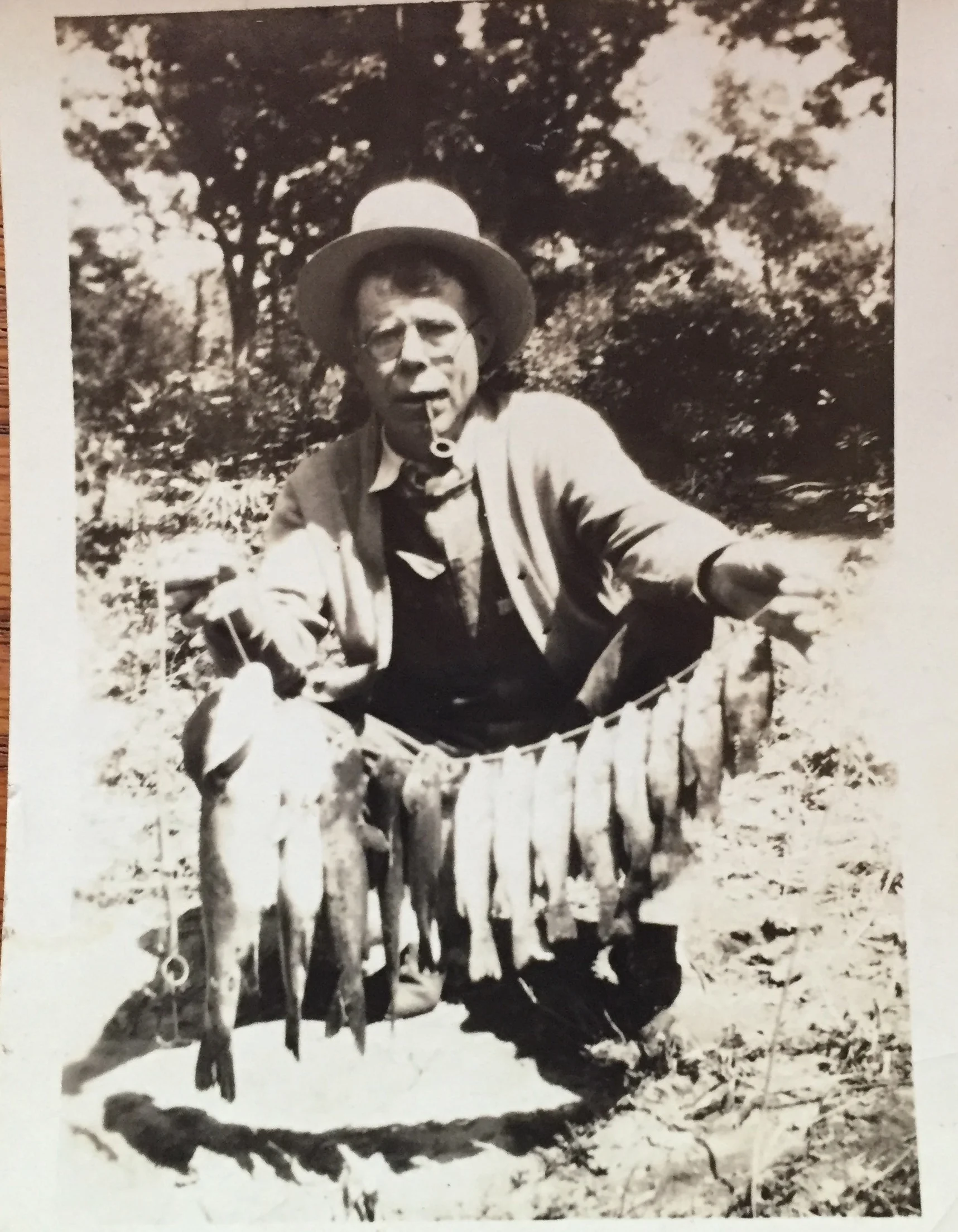 He's got other fish to fry, so to speak.