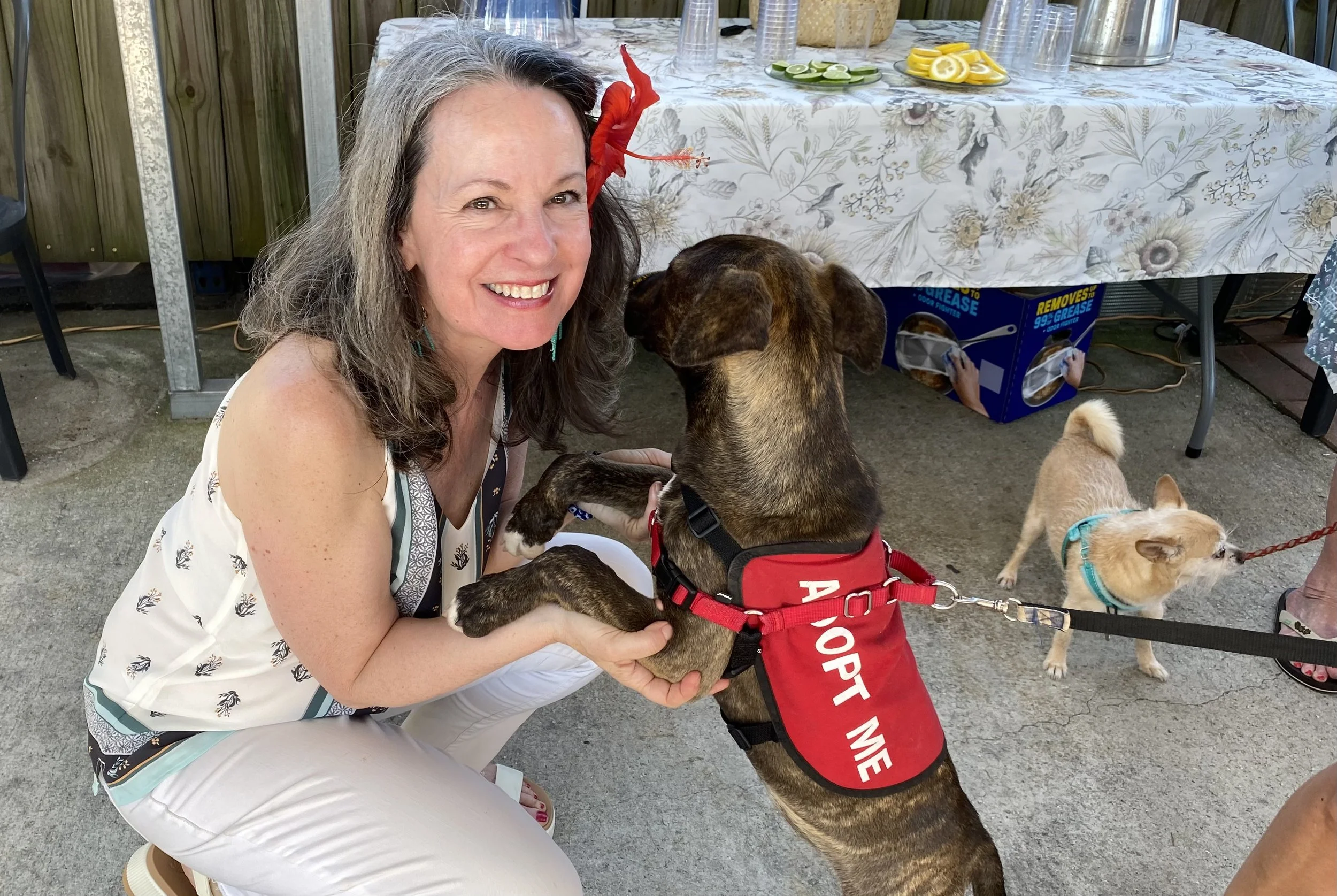A favorite guest at Book Launch party