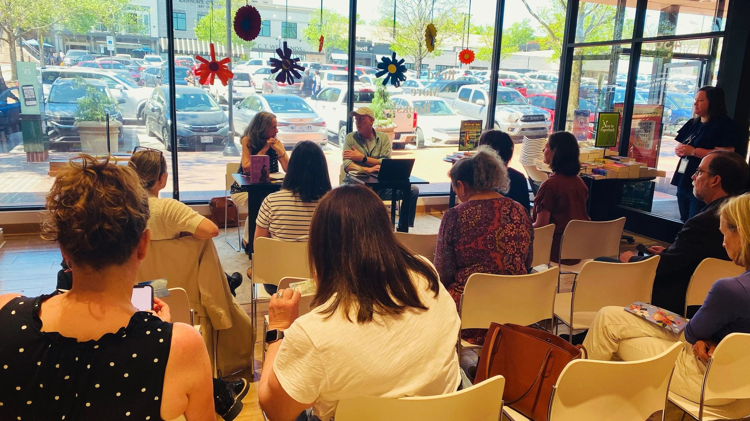 Talking about writing in Raleigh, NC 