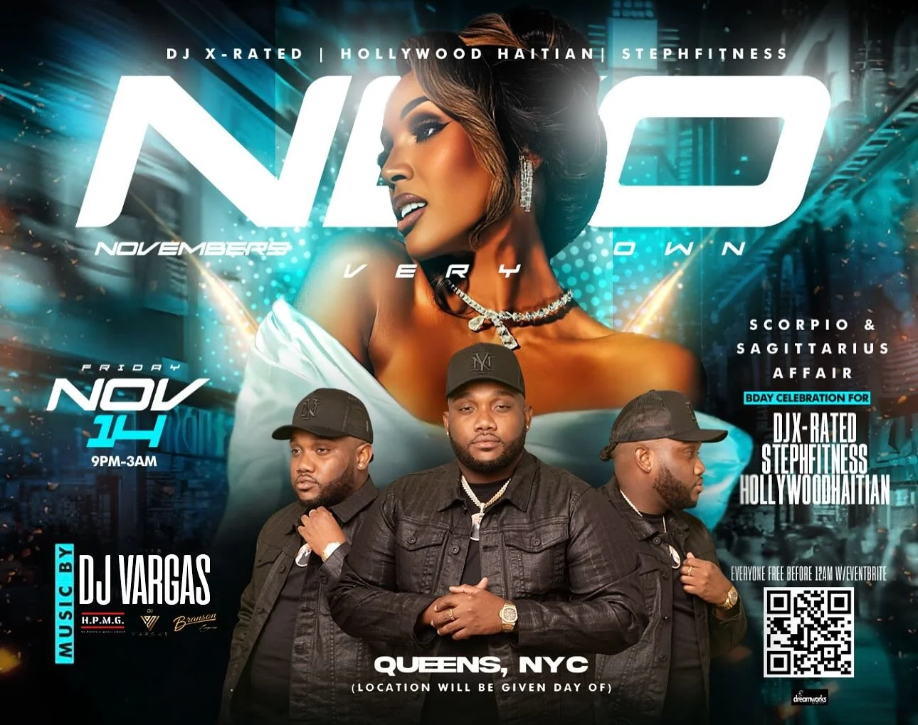 Tonight‼️ &ldquo;NVO&rdquo; QUEENS, Ny We Celebrate @djxratednyc @h0llyw00d_haitian @stephanerony 🎈 &amp; Many More 🔥 Everything Is A Go We In The Building Send This To The Groupchat 📲 RSVP ☎️ @djxratednyc @h0llyw00d_haitian @stephanerony

#InVarg