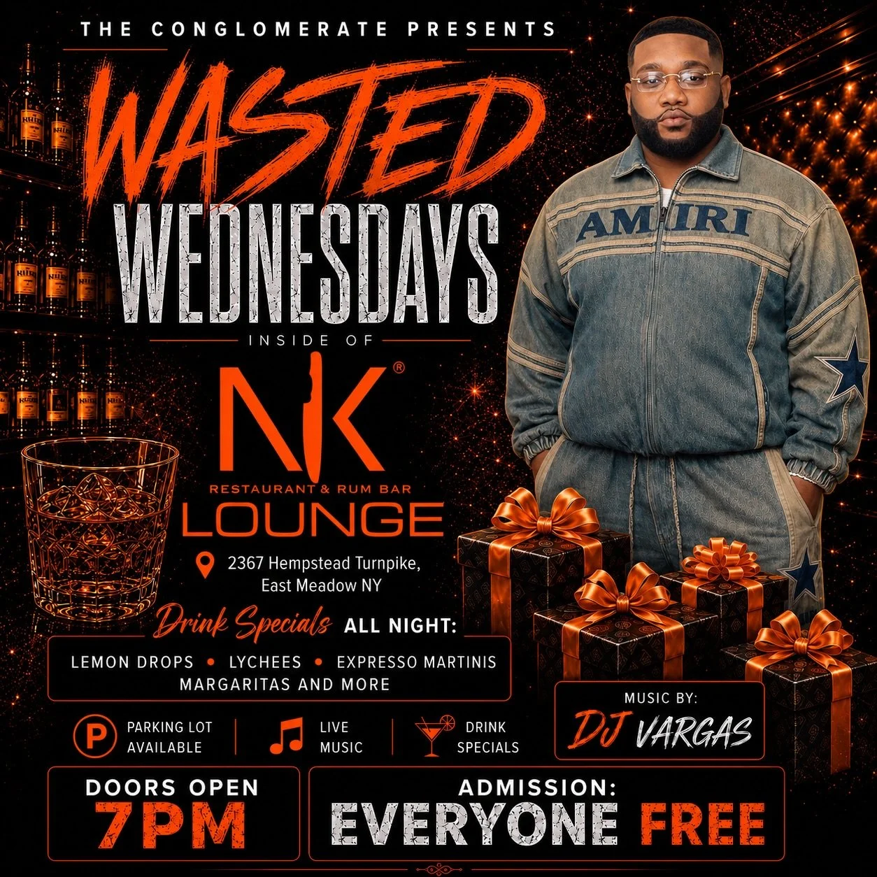 Wednesday Night &ldquo;NK&rdquo; (East Meadow, NY) ‼️ DJ VARGAS Debut You See What&rsquo;s Goin On! Everyone Free Alll Night Please Arrive Early! We Get WASTED At NK! RSVP ☎️ @nk_restaurant @chip2th @sneed_dagreat 

#InVargasWeTrust #DJVargas #HPMG #