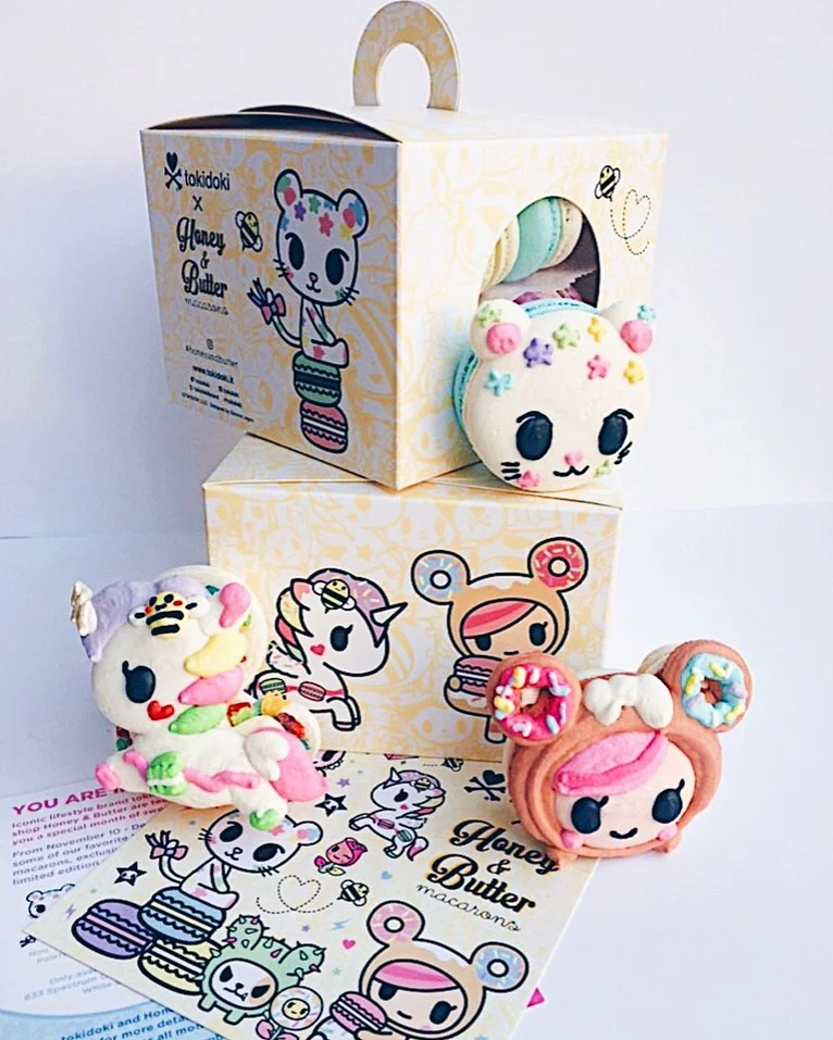 H&B x Tokidoki Collab - Packaging & Macarons