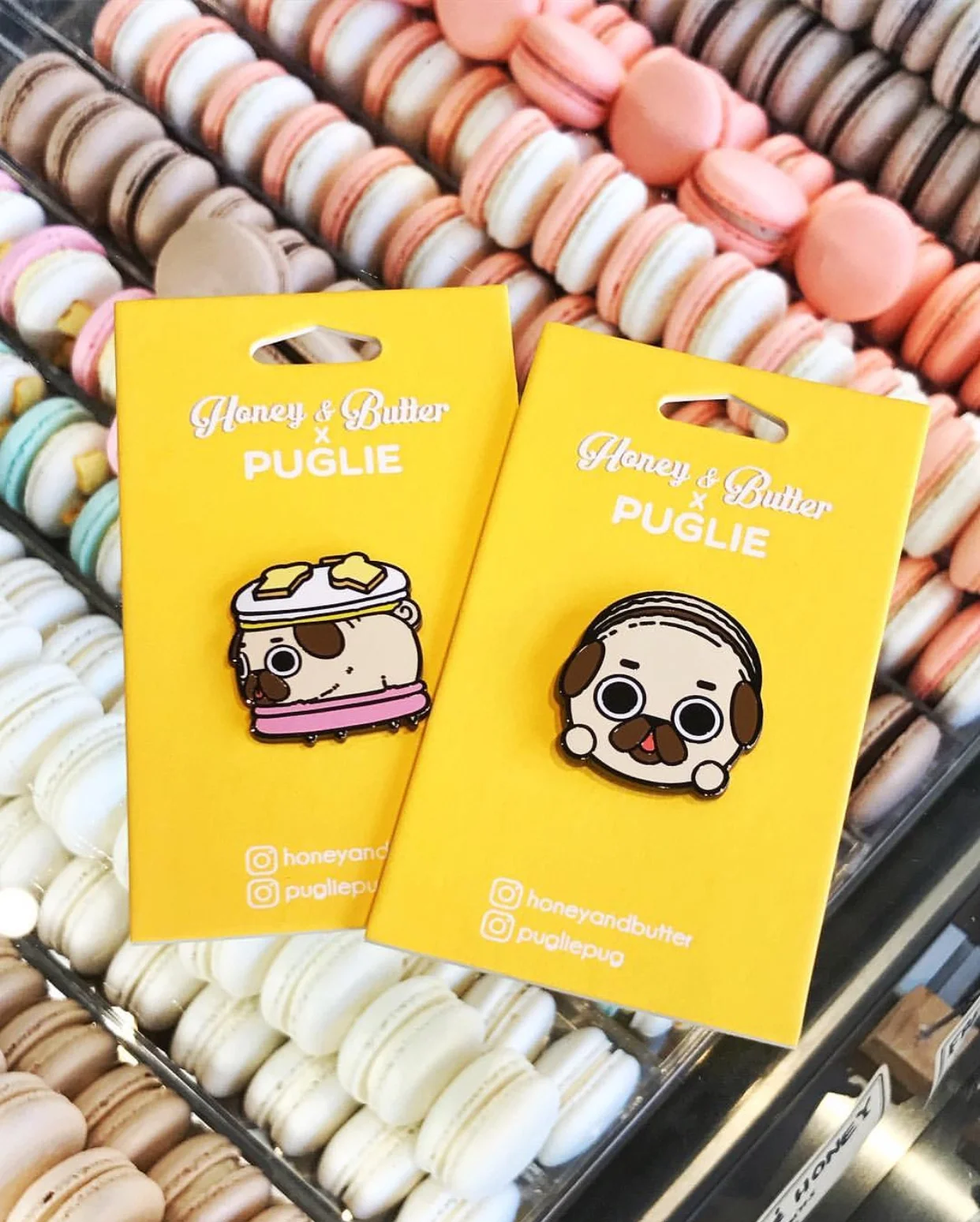 H&B x Puglie Enamel Pins 