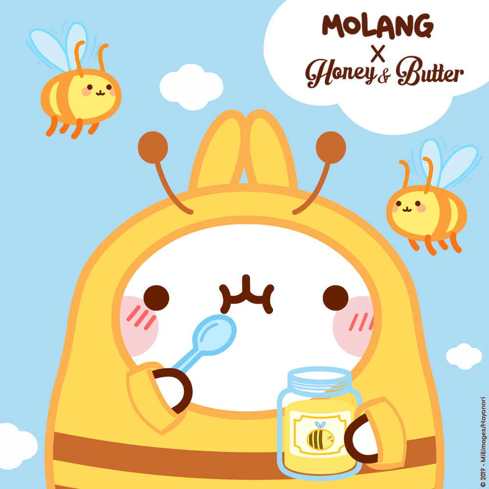 H&B x Molang — Honey & Butter Macarons