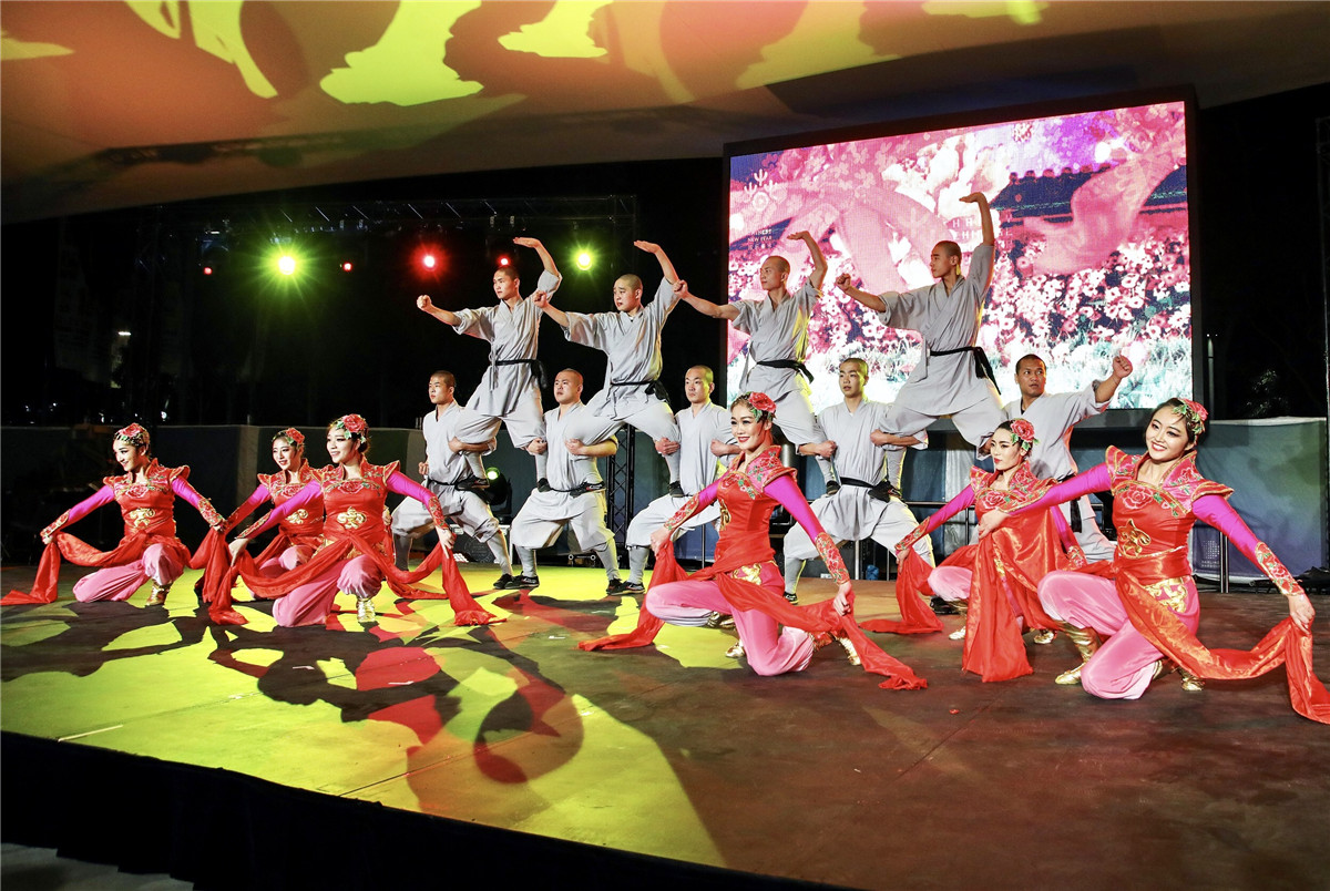 Martial arts performance. Photo provided by Nanhai Media Group.