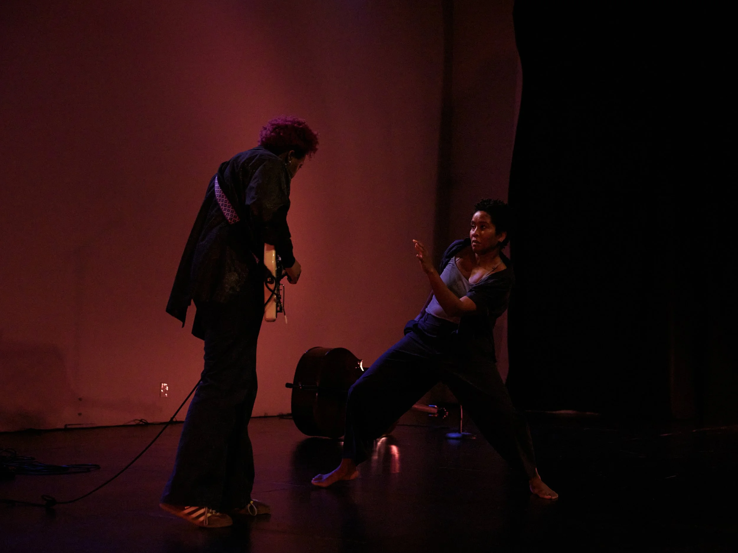  Nicolle Swims and Nia-Amina Minor from the Spring Edition of Pairings ‘26, Photo by Allina Yang. 