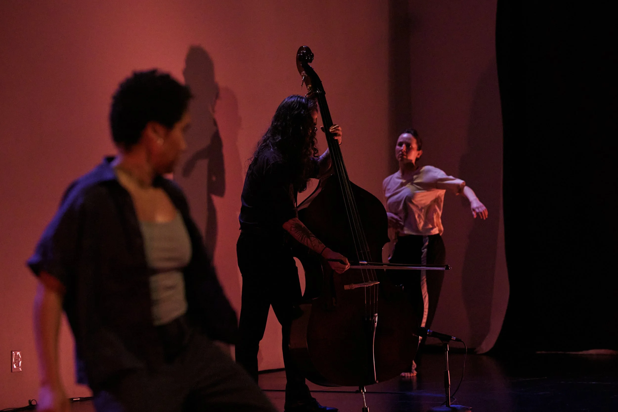  Kole Galbraith, Nia-Amina Minor, and Una Ludviksen from the Spring Edition of Pairings ‘26, Photo by Allina Yang. 