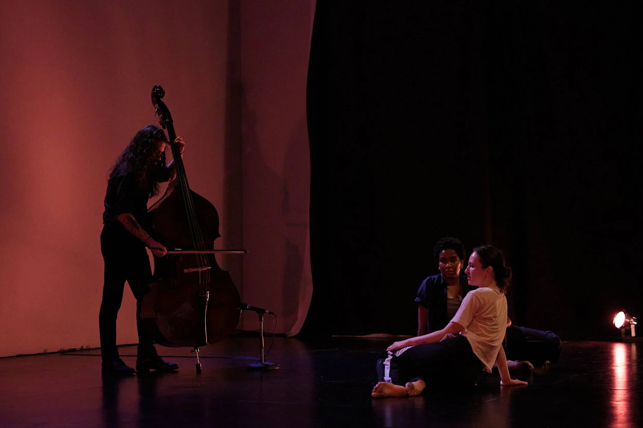  Kole Galbraith, Nia-Amina Minor, and Una Ludviksen from the Spring Edition of Pairings ‘26, Photo by Allina Yang. 