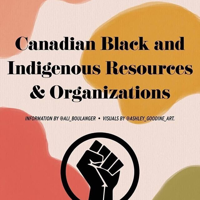 Posted @withregram &bull; @ali_boulanger Racism is alive and well in Canada. If you're looking for ways to support Canadian initiatives addressing racial inequality, here are some organizations to check out/donate to, some reading material to start w